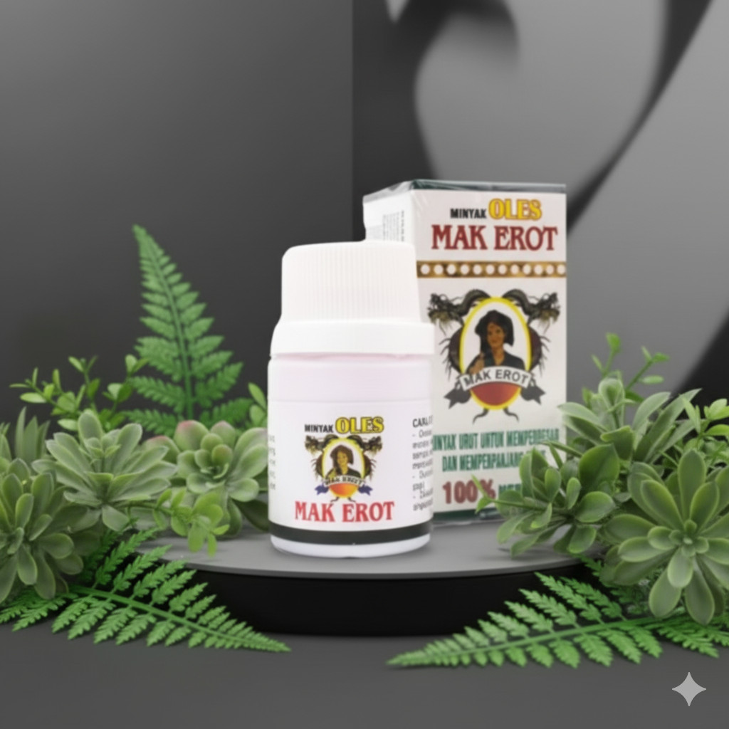 ori100% Minyak Mak erot Minyak Herbal Oles Pembesar dan Tahan Lama Bisa COD