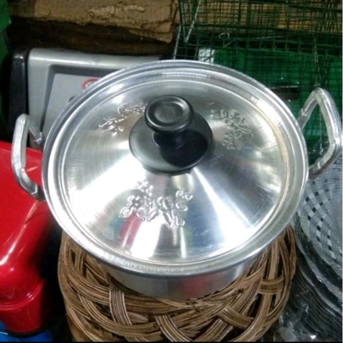 Panci jawa aluminium 16 cm/panci tl jawa kecil