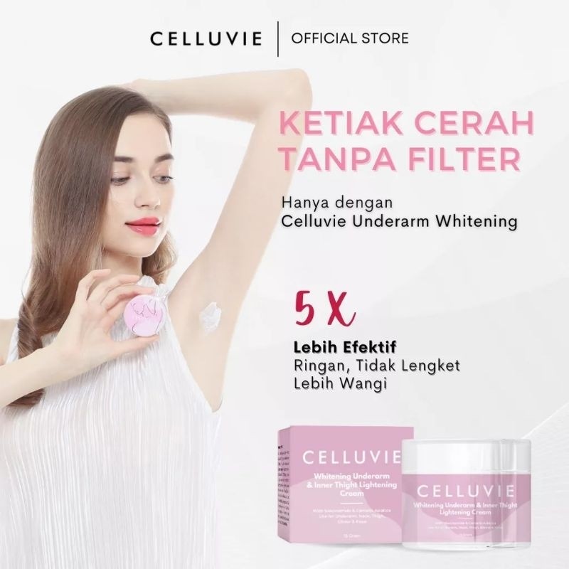 CELLUVIE Pemutih Ketiak dan Selangkangan/Celluvie Whitening Underarm
