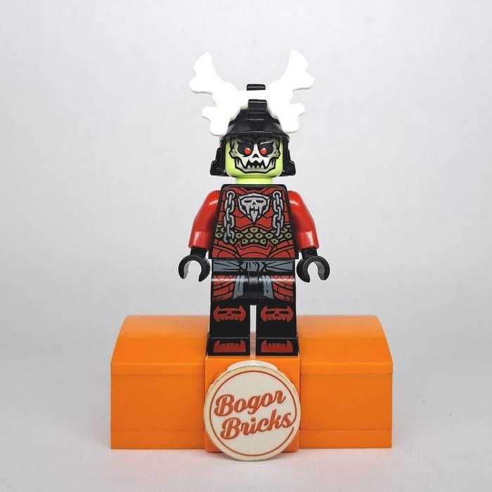 Lego Minifigure Ninjago - Bone King (No Cape) RESTRO