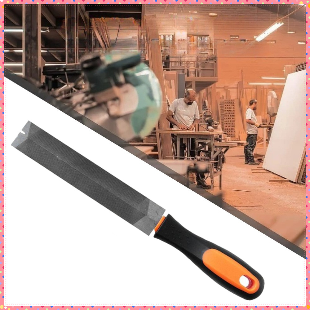 Kikir Gergaji T12 Bearing Steel Stab Saw File 6 Inch Alat Kikir Pangkas Alat Tangan Tukang Kayu 26CM