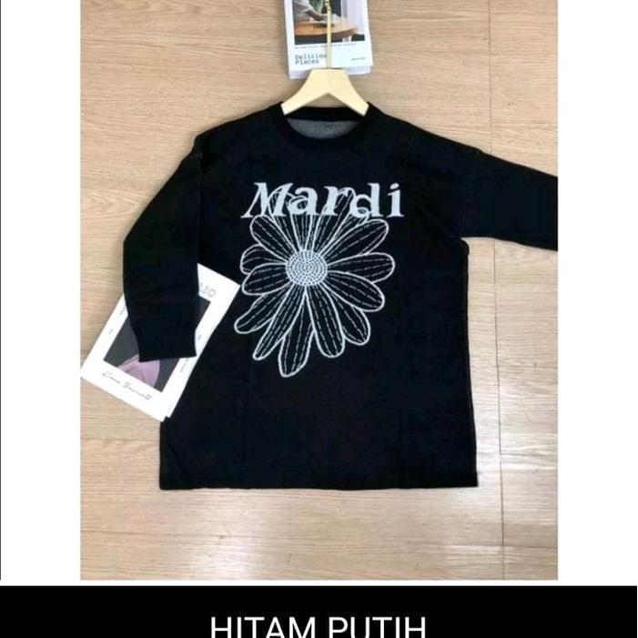Atasan oversize Mardi Lengan Panjang/ Atasan Kaos Hijab Made in Korea Bangkok Adem Baju Wanita Nyama