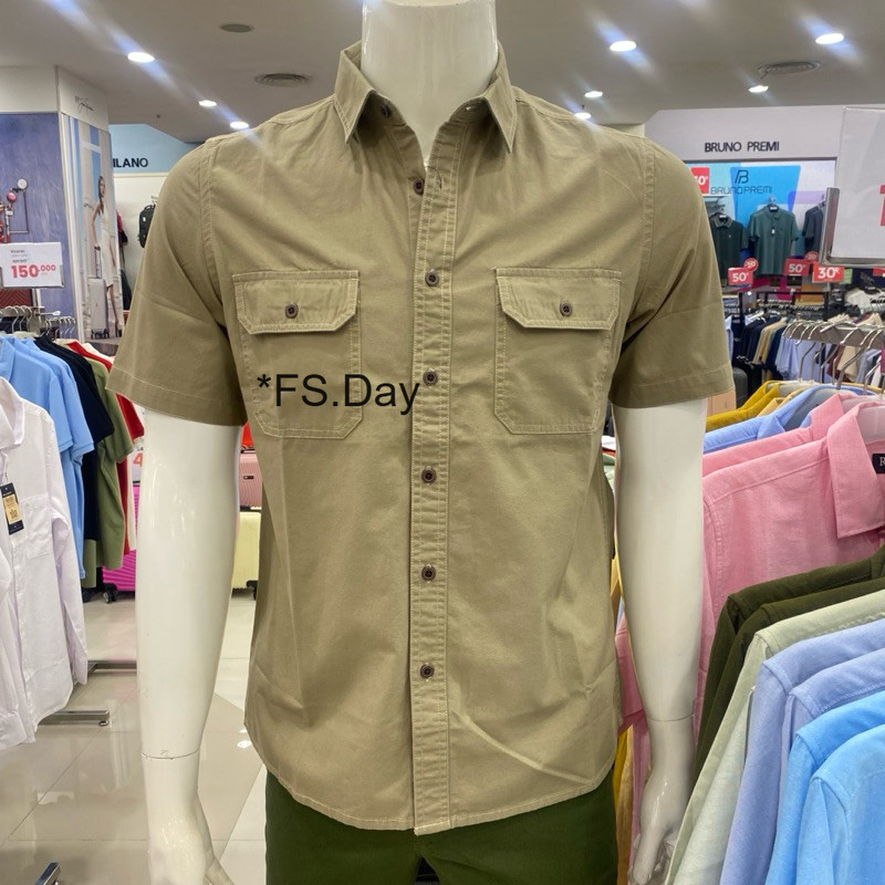 RICARDO - Kemeja pendek bahan katun Original Store