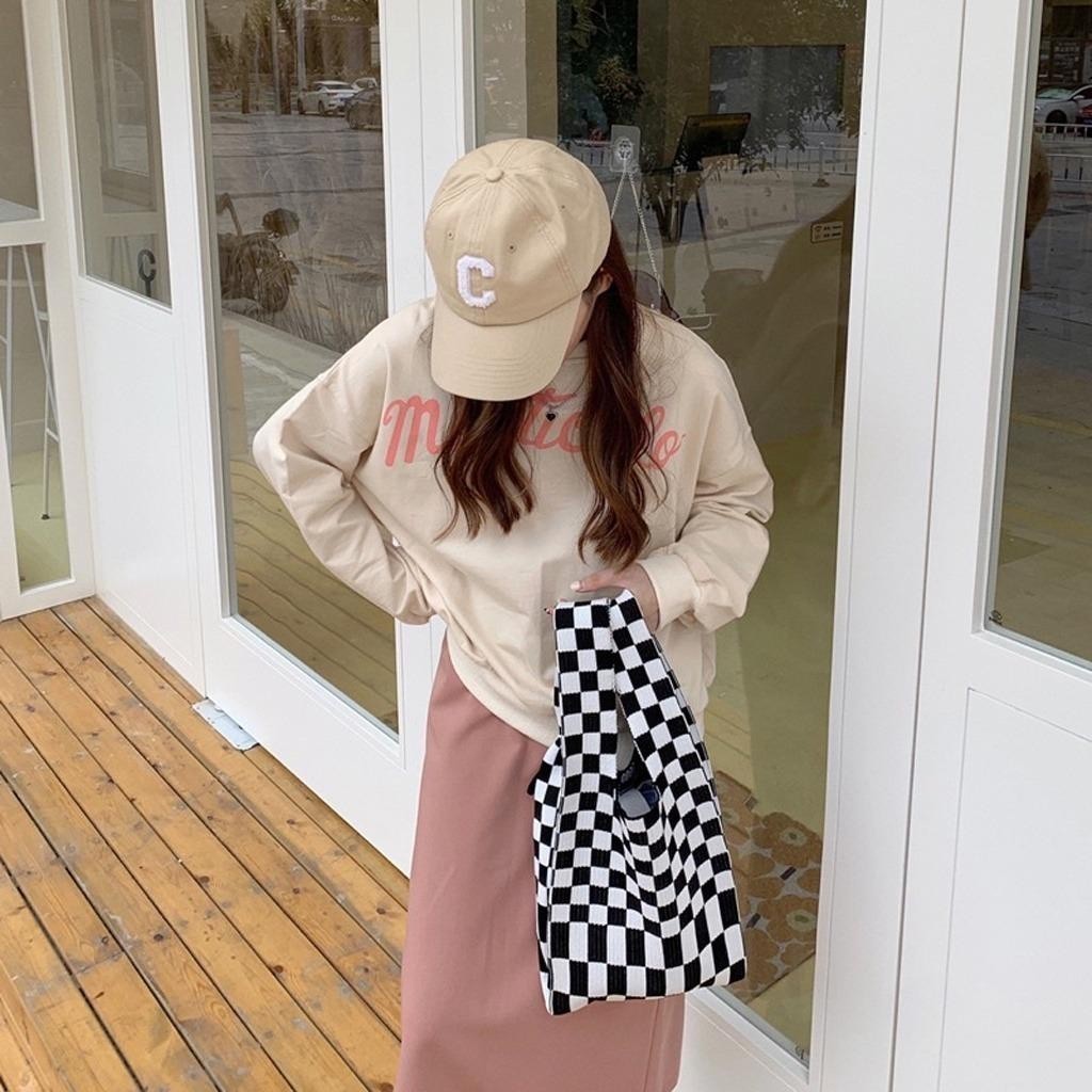 KBR Tote Bag Wanita Unik tote bag kecil / Tote Bag Wanita Karakter / Tas Wanita Tote Bag Kanvas Prem