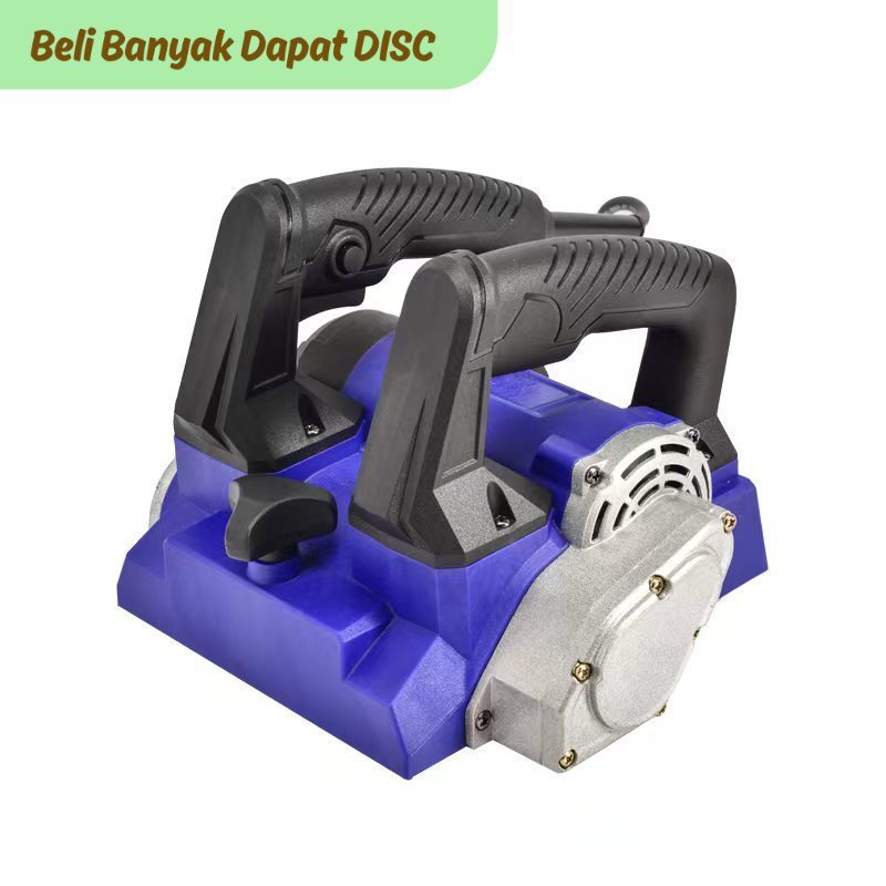 TTN 2680W Power Hand Planer Portable Roller Planer with Cable Electric Wall Planer Adjustable Depth 