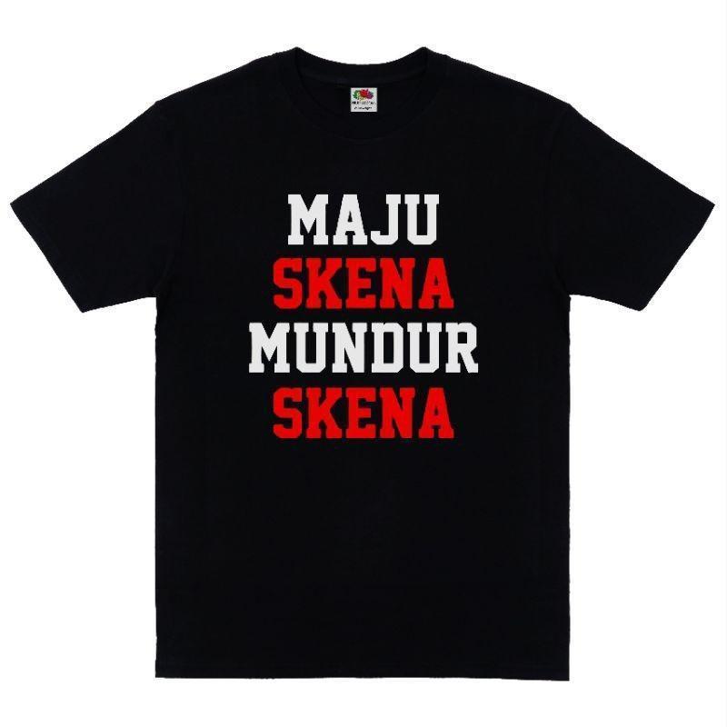 Baju- Maju skena munder skena / Kaos skena / T-shirt black