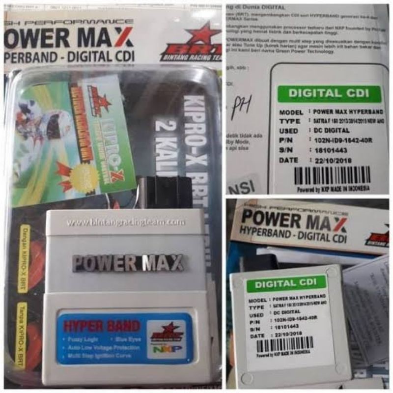 CDI BRT Dualband Suzuki Satria Fu New 2013/2014/2015