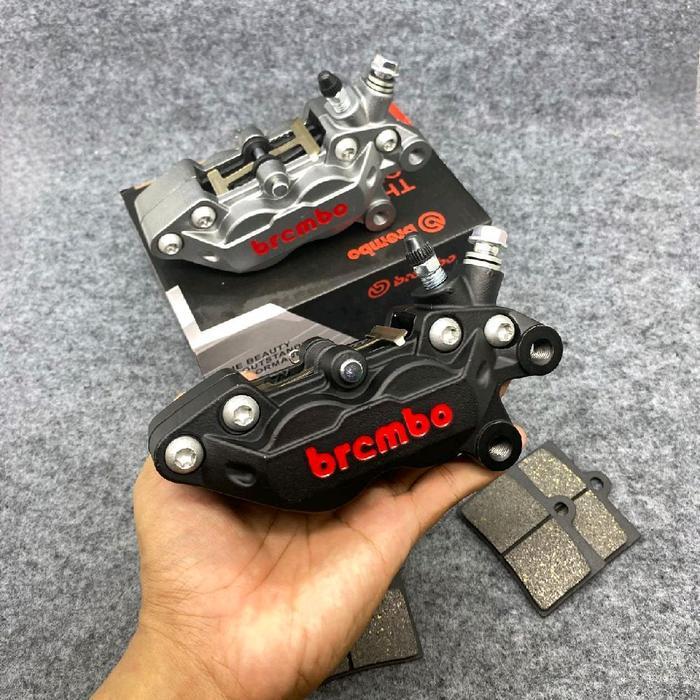 Brembo Kaliper Axial Bigpot 4P Kaliper Kanan Big Pot Thailand Free Kampas dengan Performa Unggulan d