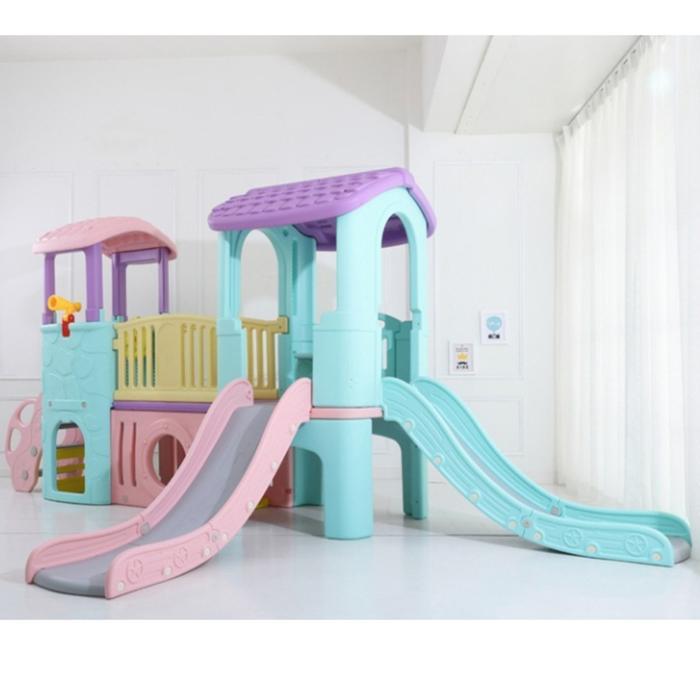 Mainan Rumah Rumahan Anak Besar Mewah Murah Lengkap Perosotan SNI