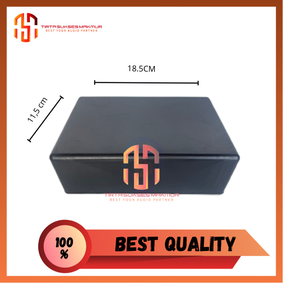 BOX KOTAK KX 6 / BOX PLASTIK HITAM X6 / TUTUP BOX PLASTIK