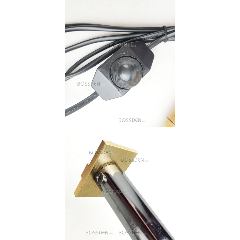 HandHeld Leather hot foil Stamping Machine Copper mould stamp Wooden Paper LOGO Labeling Soldering H