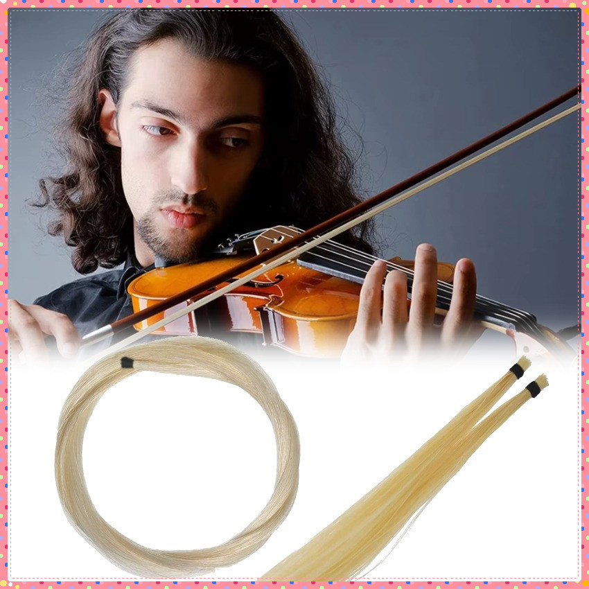 Rambut untuk Violin Rambut Kuda Asli/Hair Bow Violin/Hair bow Bow Hair/Violin Bow Hair/Rambut Bow Bi