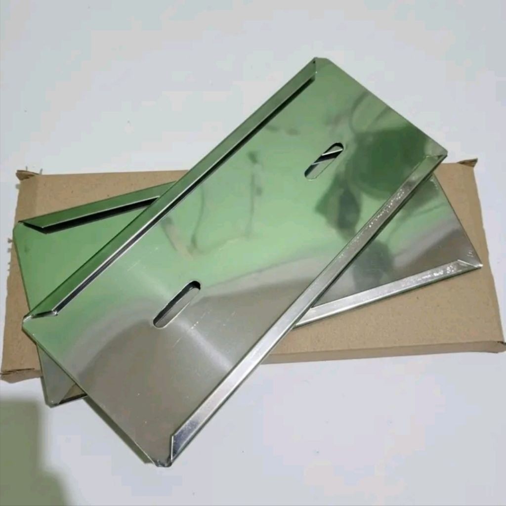 Cover Plat Motor Stainless Dudukan
Plat Nomor Motor Slip Evo Stainless - Dudukan Tempat Plat Nomor M