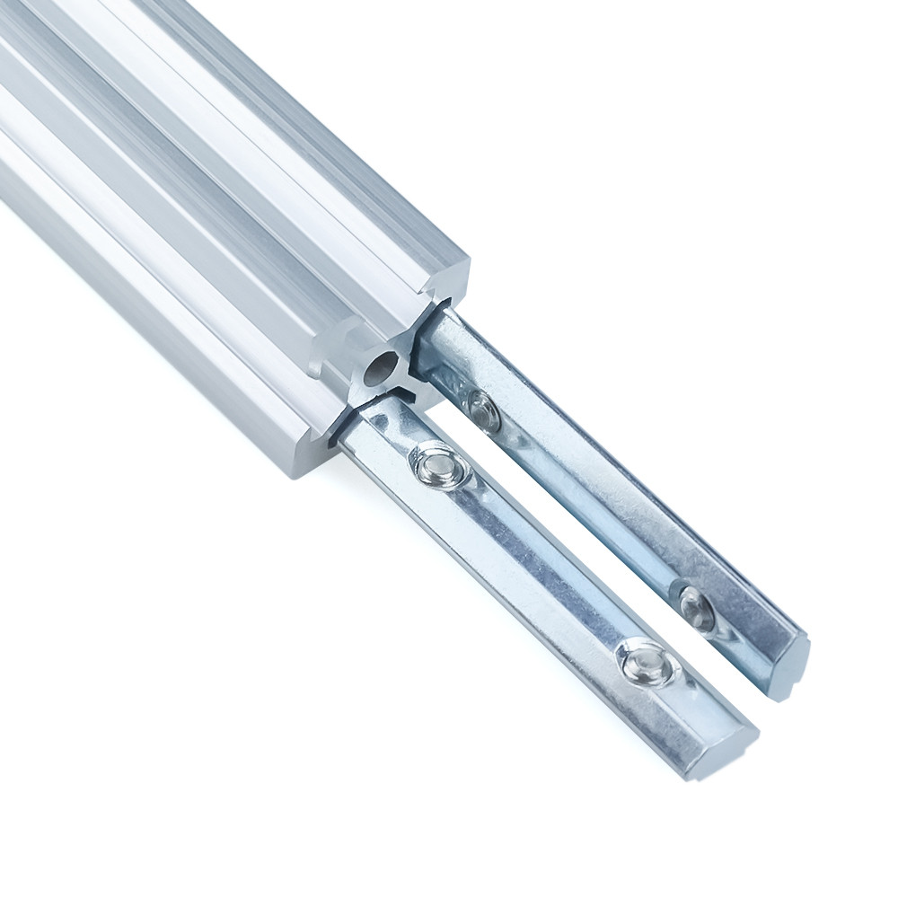 8PCSLot 2020 180 Degree Aluminium Extrusion Profile Straight Joint ide Connector Aluminium Profile F