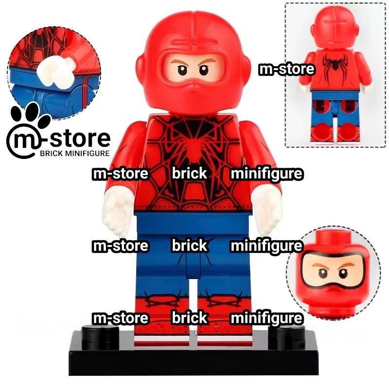 mainan kreatif edukatif spiderman human spider wrestler wrestling suit