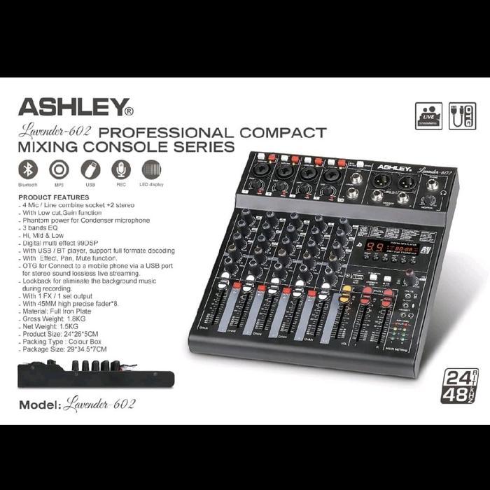MIXER AUDIO ASHLEY LAVENDER 602 / LAVENDER602