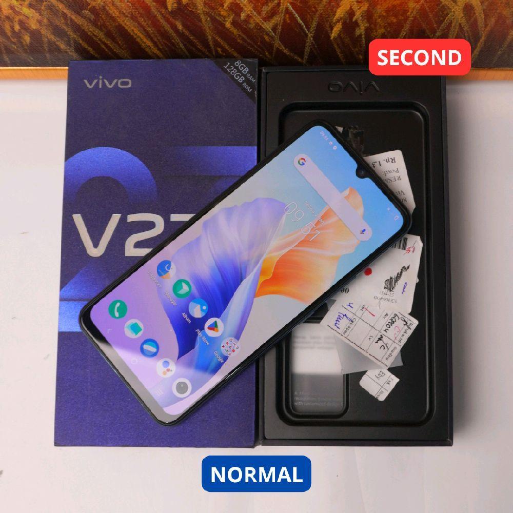 VIVO V23E 8/128 GB HP SECOND ORIGINAL SINAR MUTIARA CELL