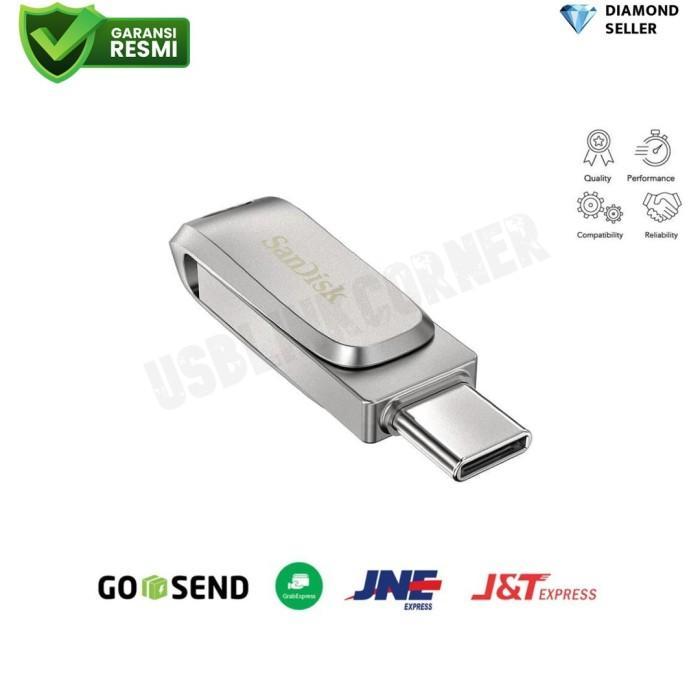 Sandisk Ultra Dual Drive LUXE USB TYPE-C 512GB - OTG TYPE C METAL 512