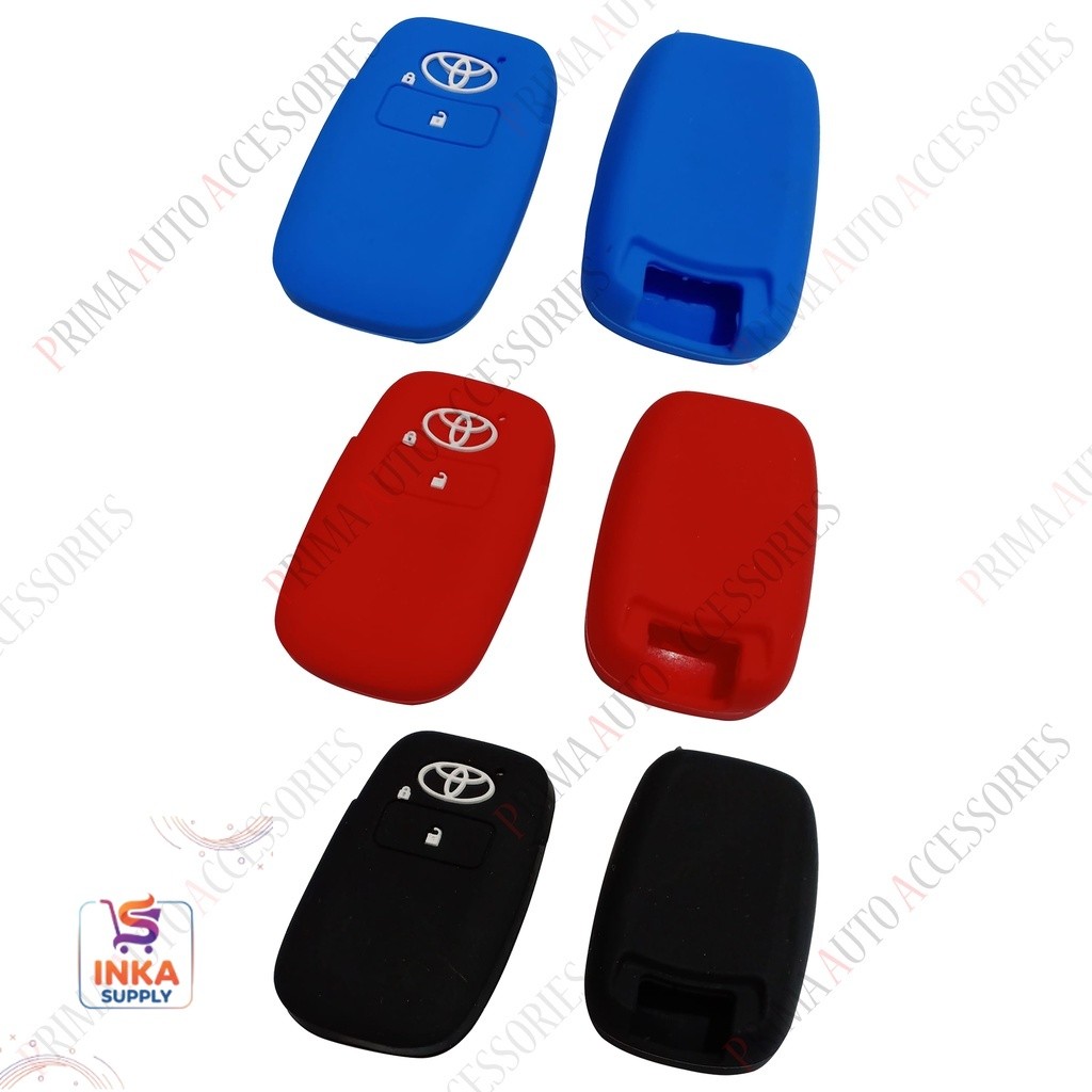 Promo Silikon Kunci Remote Mobil - Toyota RAIZE / Veloz 2022 / Avanza 2022-2025 Keyless