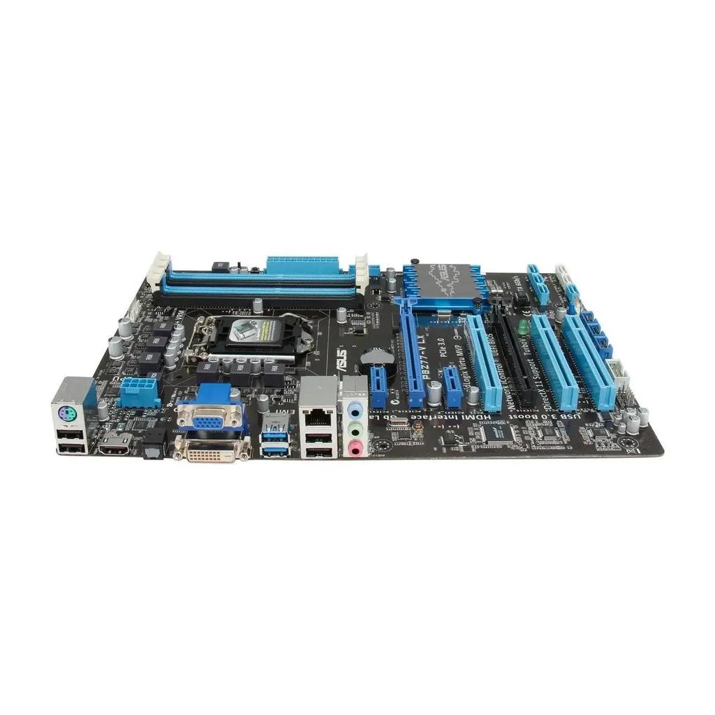 ASUS motherboard P8Z77V LX LGA 1155 DDR3 i3 i5 2232nm CPU USB30 32GB SATA3 VGA HDMI