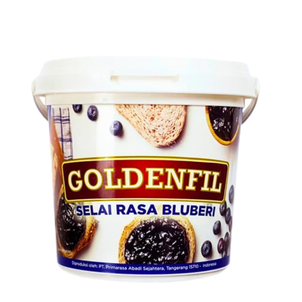 Goldenfil Blueberry 1 kg / Goldenfil Selai Goldenfil Blueberry 1 kg 1000 Gram