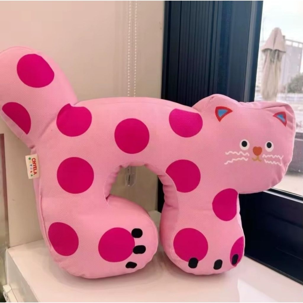 Cat Funny Plush Doll Pillow Living Room Sofa Decoration Bedroom Bed Cushion Birthday  Gift Oeiginal