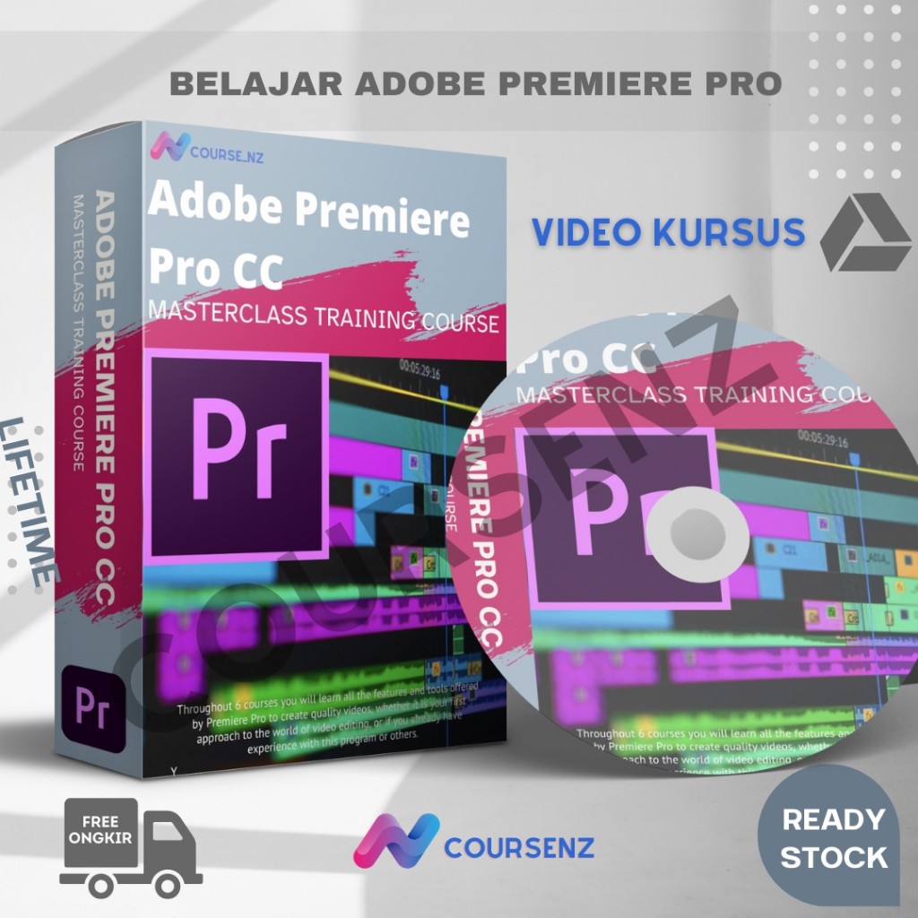 Adobe Premiere Pro CC Masterclass Training Course (Video Kursus) (VideoTutorial) Belajar Adobe Premi