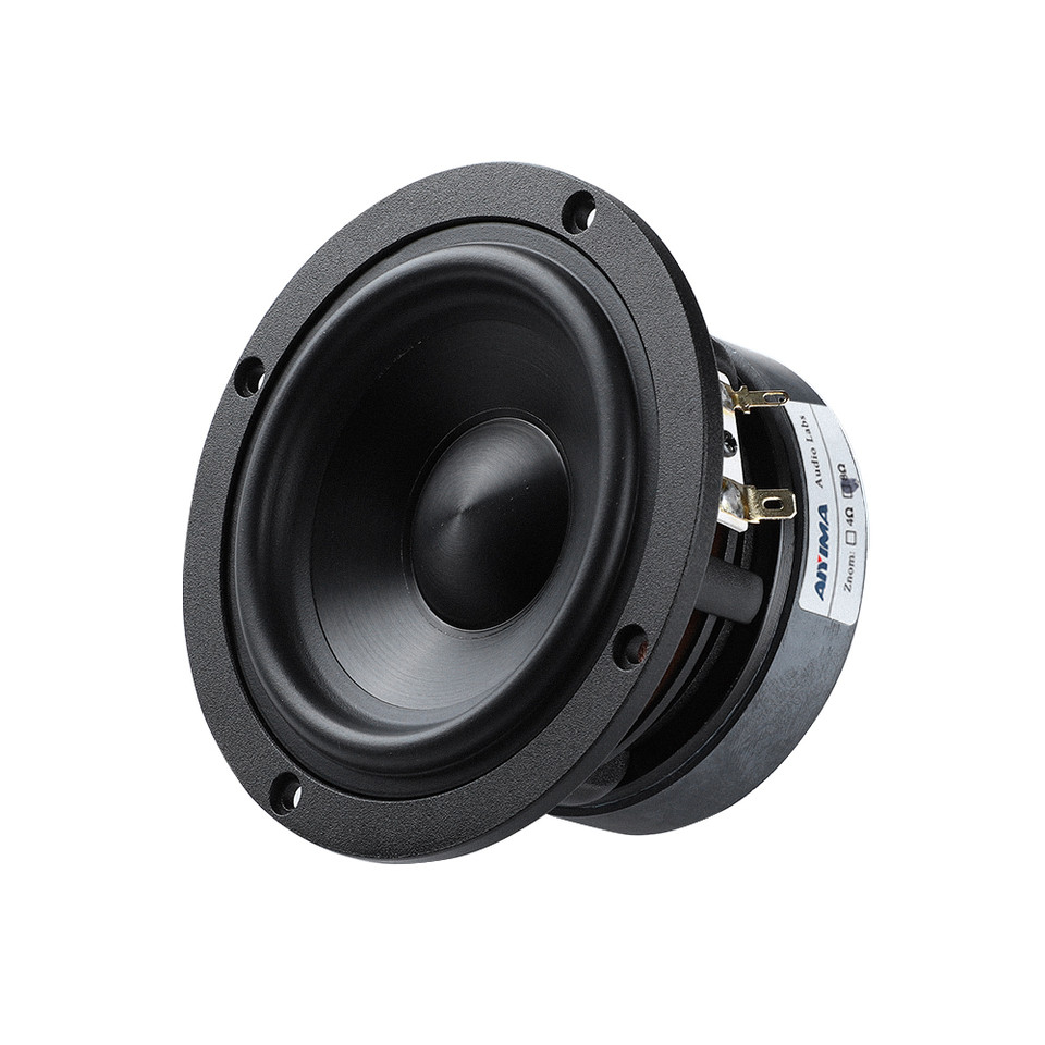 AIYIMA 1Pcs 4 Inch Midrange Bass Auo Speaker 4 8 Ohm 50W Woofer Speaker Y Home Theater Bookshelf Lou