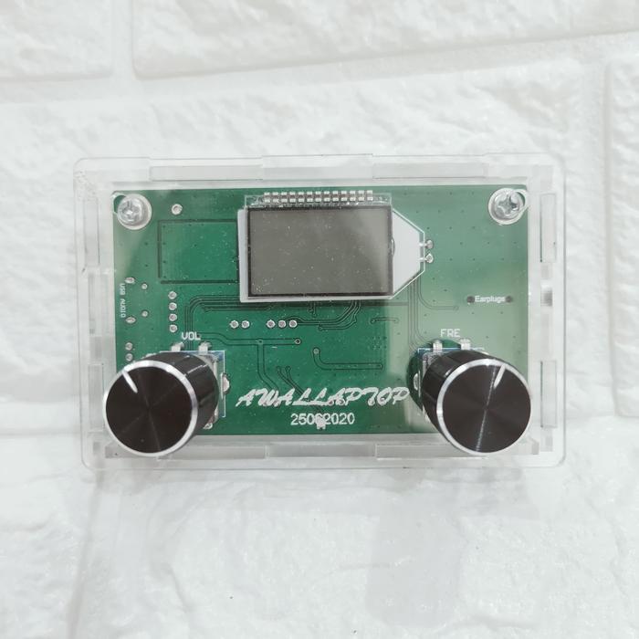 ECHOVERSE casing fm radio tuner digital dsp pll radio casing akrilik saja gan