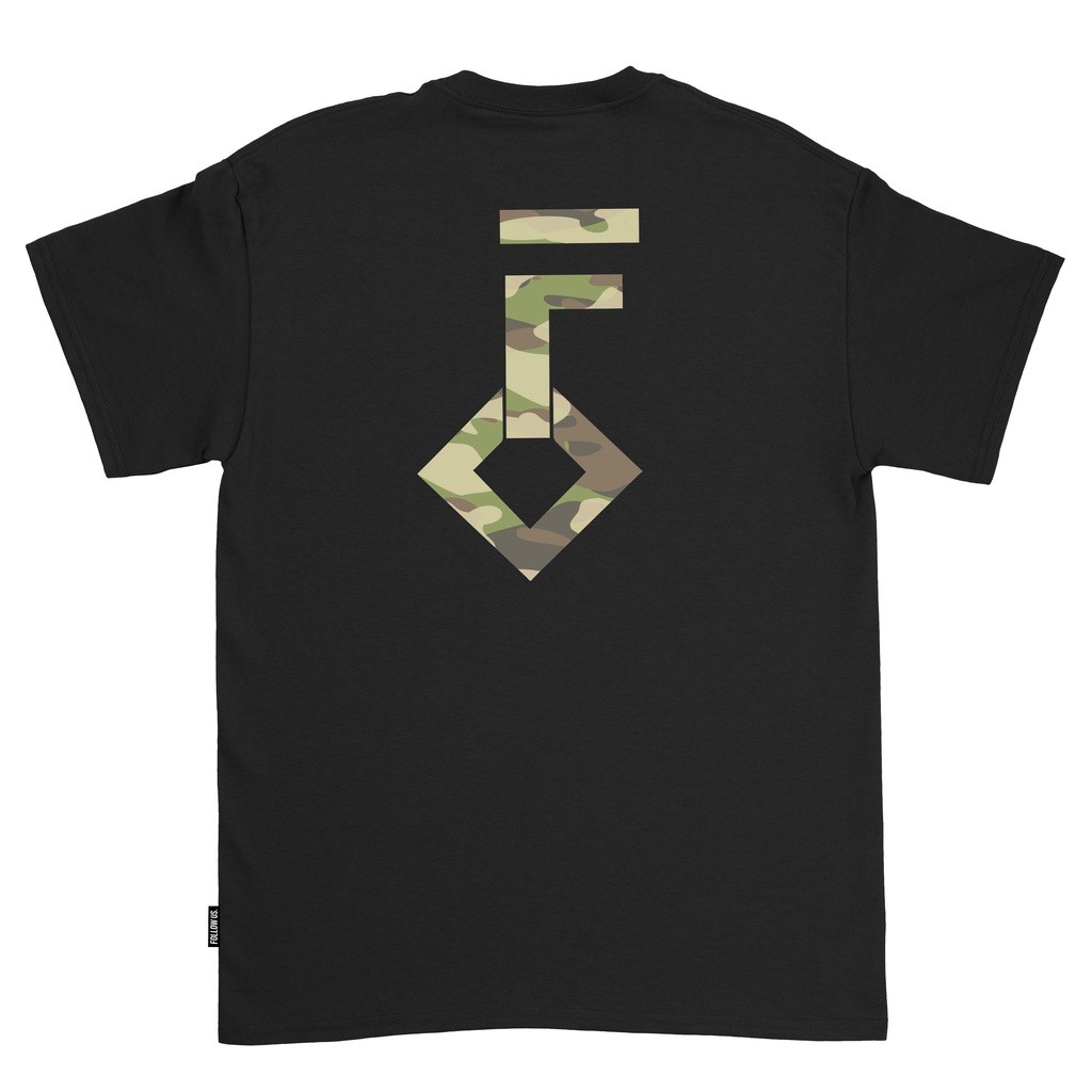 (COD) Follow Us - T-Shirt Logo Army