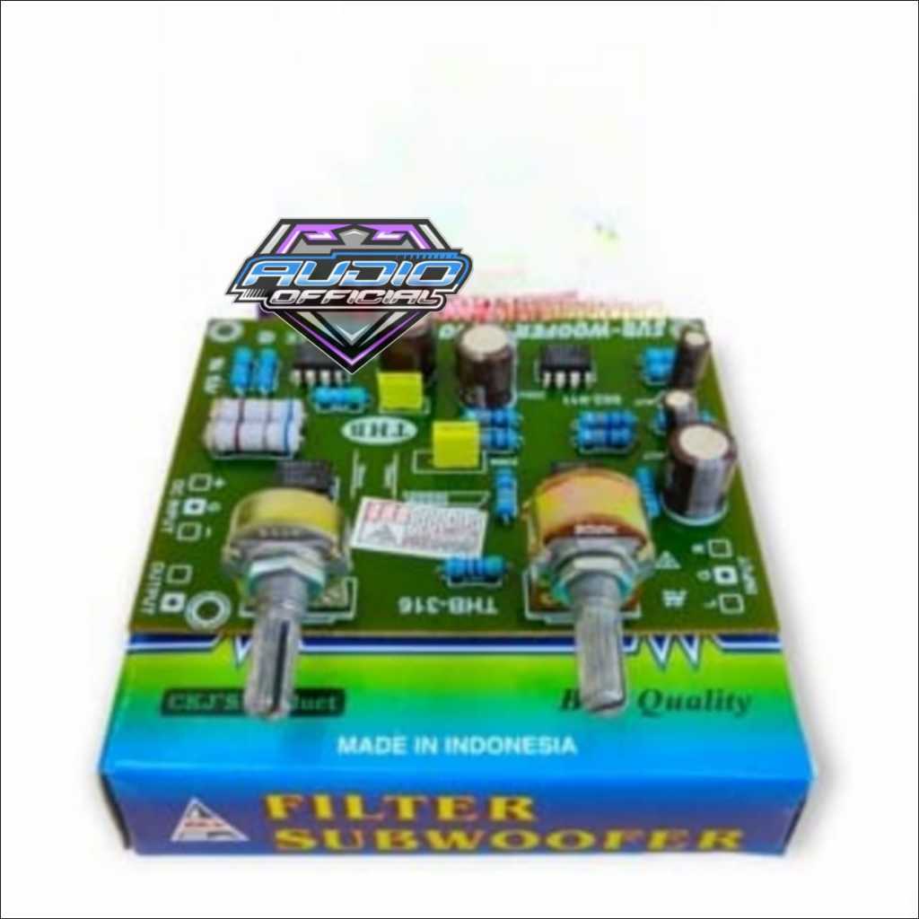 Filter Subwoofer THB 316 Filter 2 Potensio By CKJ THB 316 Original