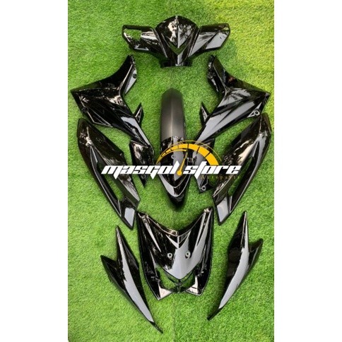 Full Cover Body Halus Honda Blade 110 R 2009 2010 2011 Blade Lama Hitam / Blade old murah Termurah