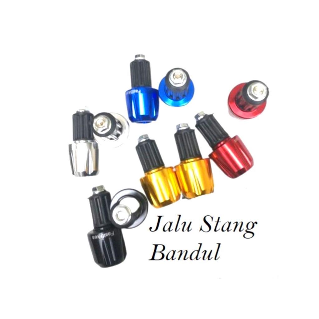 Jalu Stang CNC Ulir Universal Gold | Bandul Stang Motor Beat Vario NMAX Aerox PCX Motorcycle Sporty