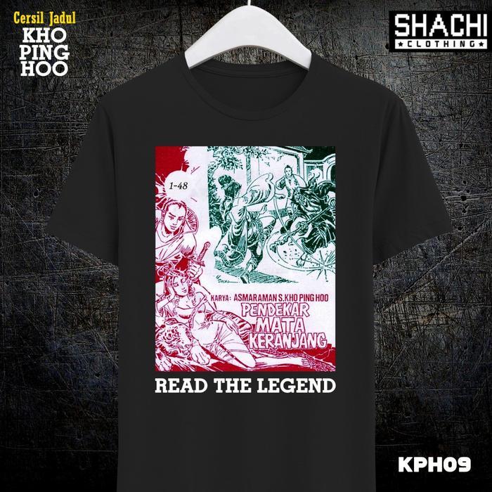 (COD) Kaos Cersil Silat Jadul Kho Ping Hoo Set C - Premium Color NSA 24s - S