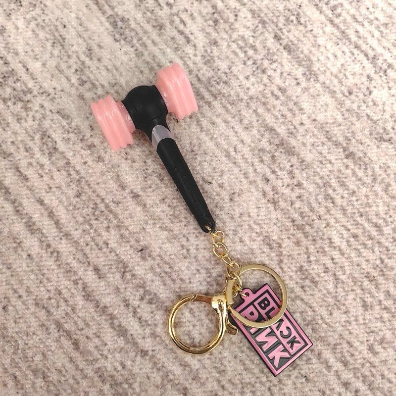 SETIALARIS STORE Blackpink Lightstick Mini Lightstick ByongPong Keychain Gantungan Kunci Blackpink