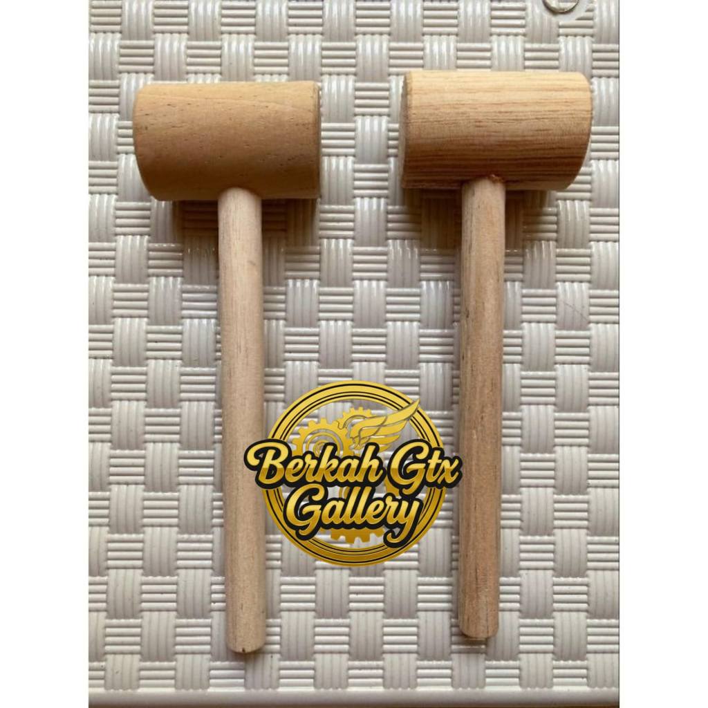 Palu Ecoprint 40 mm / palu kayu / palu Ecoprint besar