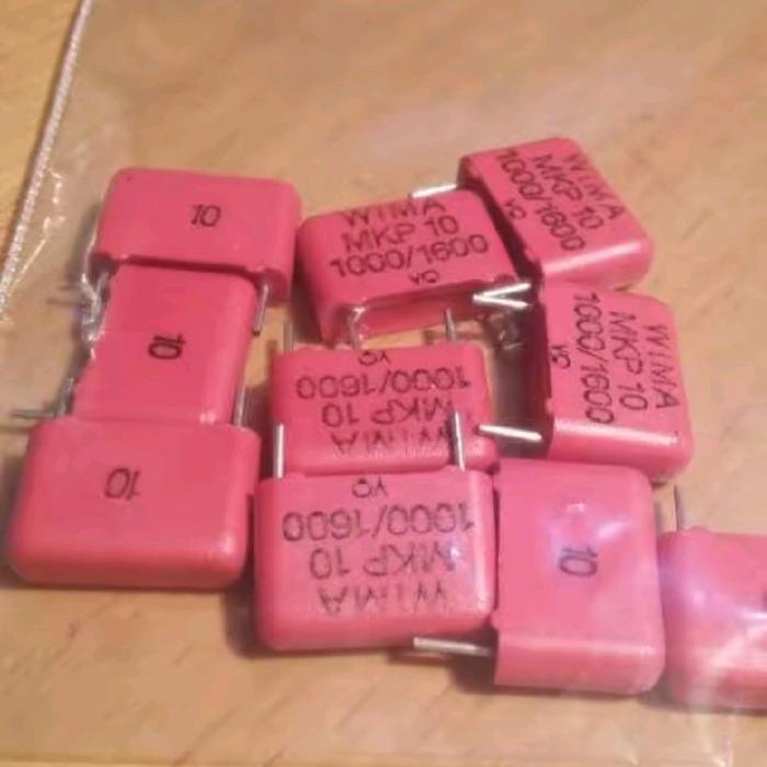 MKP10 1n/1600v 0.001 0.001uf 1n 1 nf 1nF 1600v Wima BERKUWALITAS...