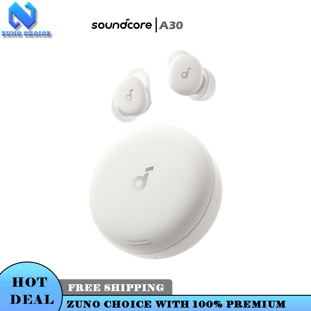 Soundcore Sleep A30 by Anker Sleep Earbuds, Smart Active Noise Cancelling Sleep Headphones, Adaptive