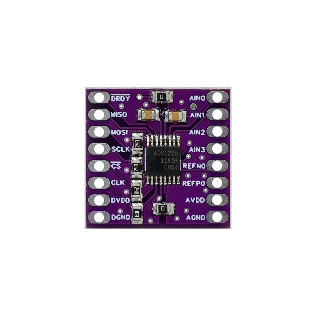 ADS1220 ADC 24 Bit Converter Module I2C Low Power 24 Bit Analog-to-gital Converter