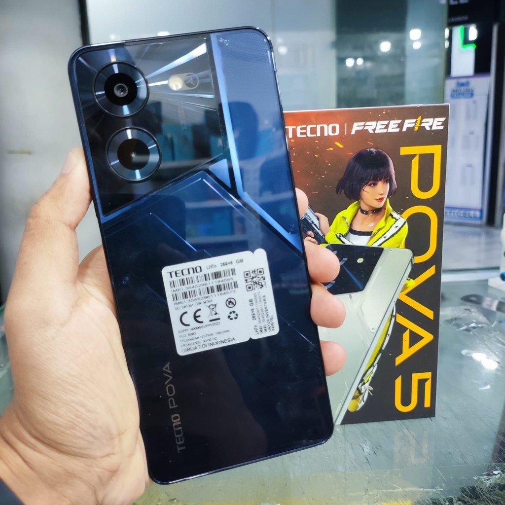 Tecno Pova 5 Ram 8 Rom 256GB Second Resmi  Gadget Style Store