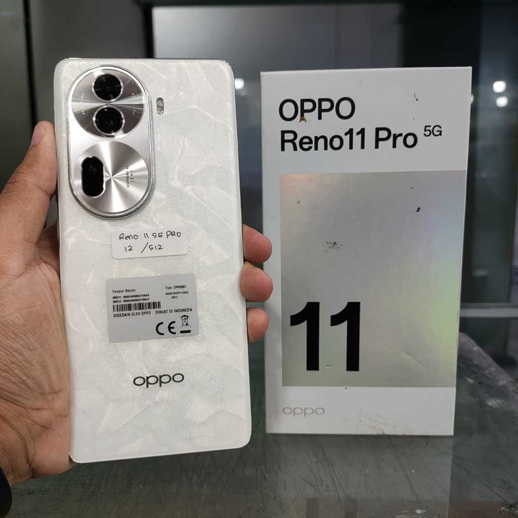 Oppo Reno 11 Pro 5G Ram 12GB Rom 512GB Second Resmi