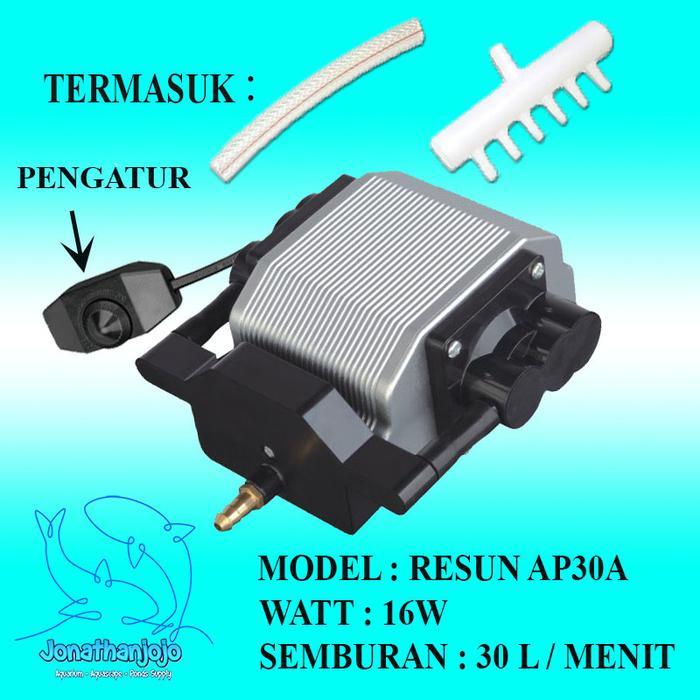 [CAHAYA PETSTORE] SUNSUN DY-20A  / RESUN AP-20 AP-30A AP-50A Aerator kolam ikan pompa udara pompa ok