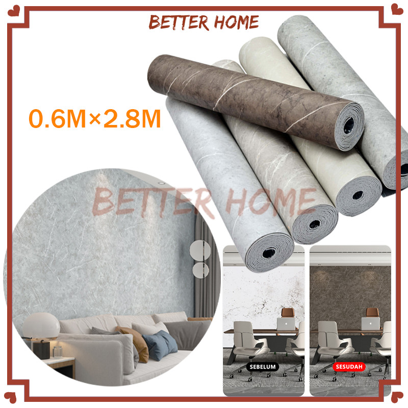 Marmer Motif Kayu Realistis Wallpaper Vinyl Marmer Wallpaper Keramik Dinding Wallpaper