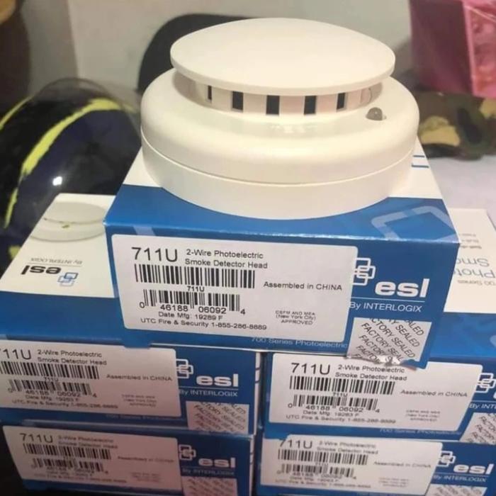 SmokeDetector ESL 711U + Base  Smoke ESL 711U ORIGINAL