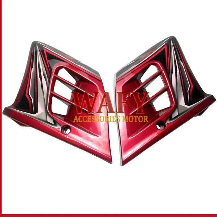 Grill Tangki Vixion Lama Sayap Mini Shroud Fairing Yamaha Old Vixion - MERAH