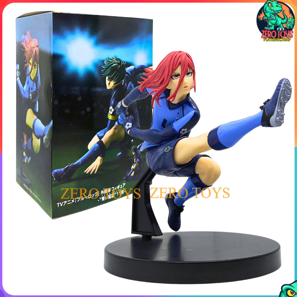 Action Figure Blue Lock Hyoma Chigiri Anime Sepak Bola