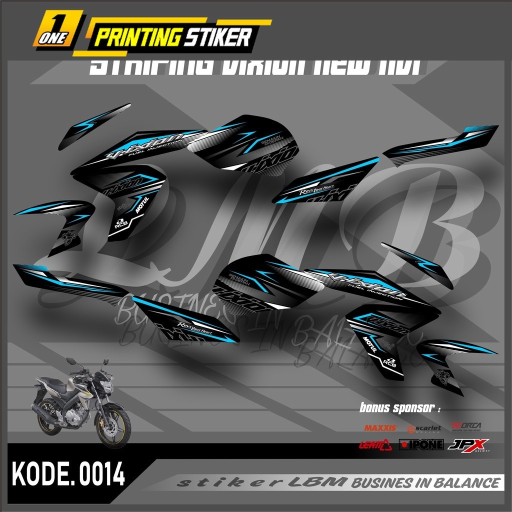 stiker striping vixion nvl 2013 - 2014 stiker striping vixion nvl 2013 - 2014