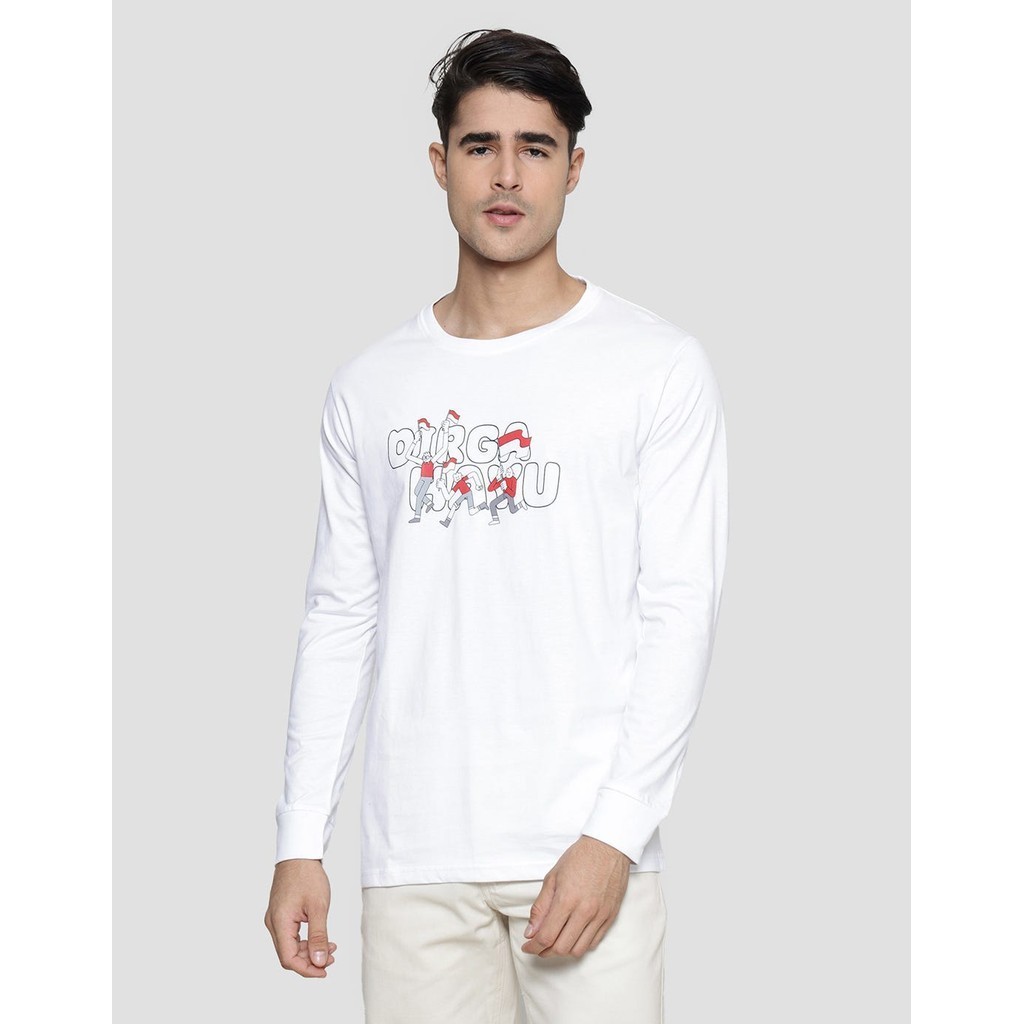 T Zone Seasonal Indonesia Dirgahayu Kaos Lengan Panjang Pria 120790084