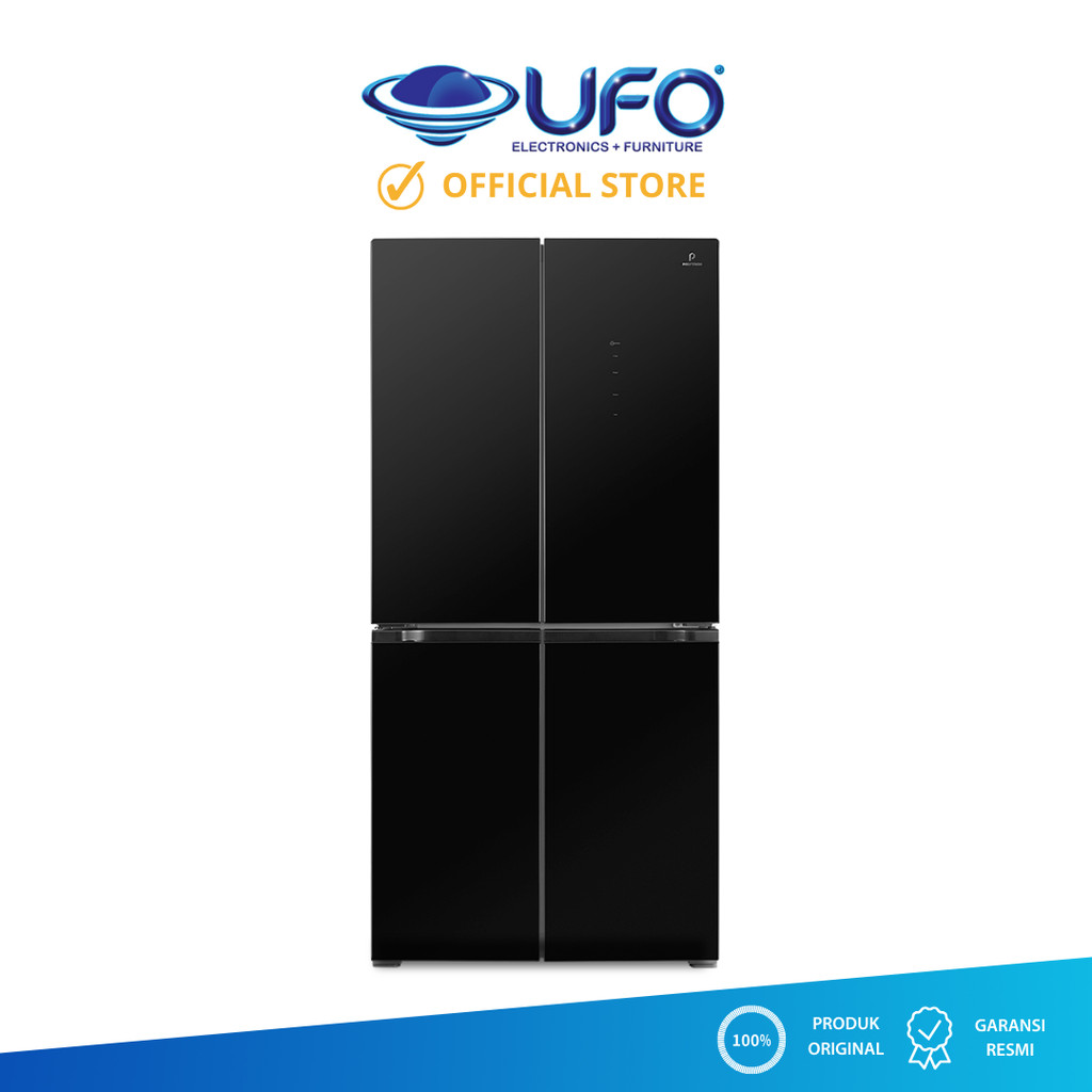 Polytron Kulkas Inverter Belleza 4 Pintu Mulitdoor 620 Liter PRS561X