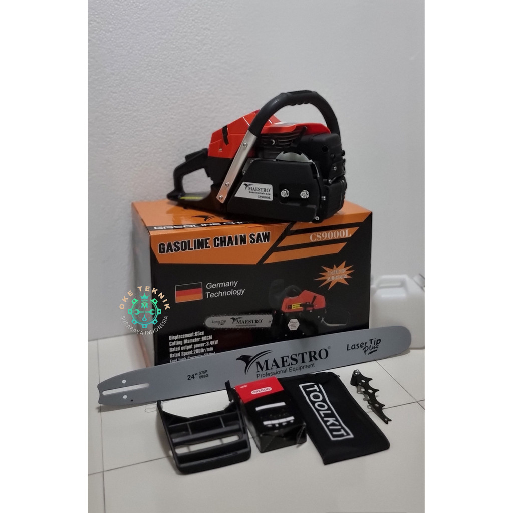 Gergaji mesin Senso chainsaw MAESTRO CS 9000 L